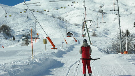 Slidinėjimas Austrijoje, kurorte Serfaus-Fiss-Ladis