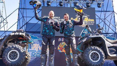 CFMoto Thunder Racing Team &ndash; fini&scaron;e Pietų Afrikoje