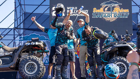 CFMoto Thunder Racing Team &ndash; fini&scaron;e Pietų Afrikoje