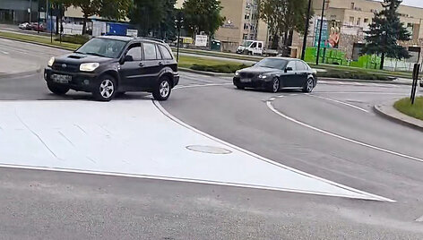 Naujas žiedas Alytuje prie LIDL