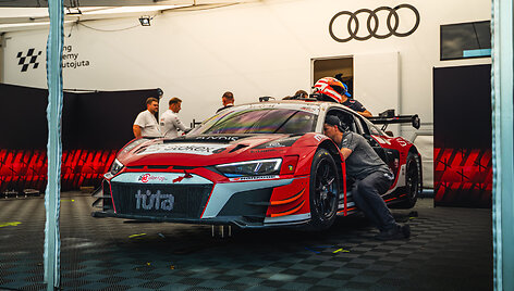 Jutos &bdquo;Audi&ldquo; Nr. 71 remontas po gaisro