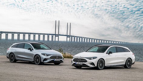 Elektrinis Mercedes &bdquo;CLA Shooting Brake