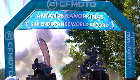 Antanas Kanopkinas keturračiu pasiekė rekordą