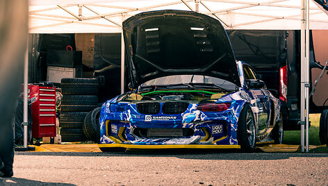 Benediktas Čirba puikiai pasirodė Rygoje, &bdquo;Drift Masters Grand Prix&ldquo;