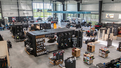 Naujas Motorider salonas