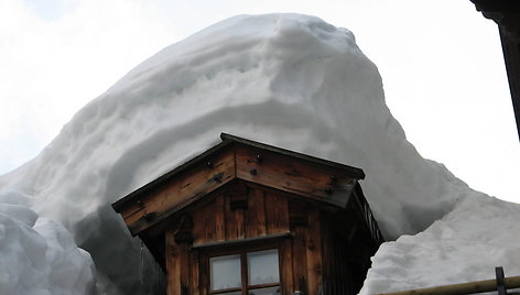 Austrijos slidinėjimo kurortas St.Antonas