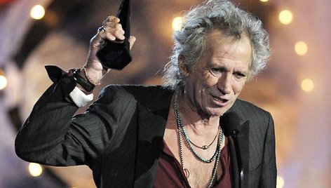 Keith Richards apdovanojimuose „The Spike TV Scream Awards“