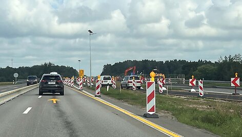 Kelio remontas automagistralėje A1