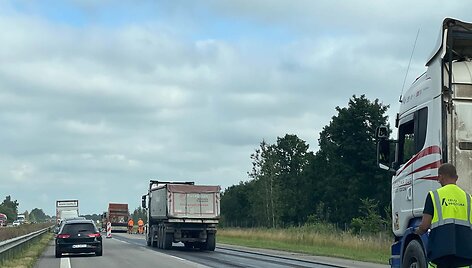 Kelio remontas automagistralėje A1