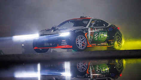 Lietuvis lenktyninkas Aurimas Bakchis laimėjo &bdquo;Formula Drift&ldquo; etapą Orlande 