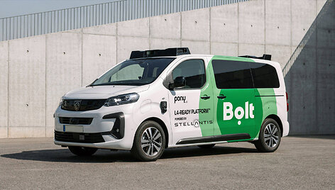 &bdquo;Bolt&ldquo;, &bdquo;Stellantis&ldquo; ir &bdquo;Pony.ai&ldquo; pradeda pilotinį projektą Liuksemburge