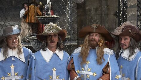 Filmo ,,D&lsquo;Artanjanas ir trys mu&scaron;kietininkai&ldquo; kadrai