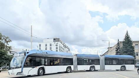 Ilgas autobusas Vilniuje