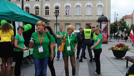 Europos žmonių su persodintais organais sporto žaidynių atidarymo ceremonija Vilniuje
