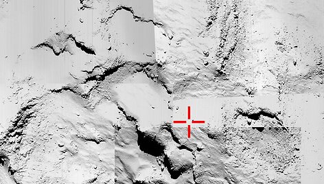  67P/Čuriumovo-Gerasimenko kometos pavir&scaron;ius