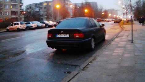 BMW stotelėje