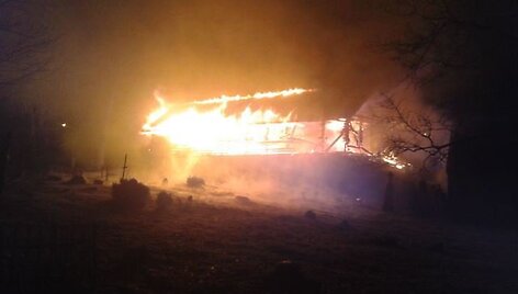 Sausio 13 d. gaisras Kelmėje