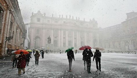 Roma žiemą