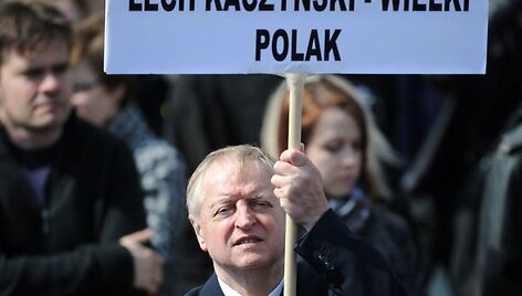 Gedulinga atsisveikinimo ceremonija Pilsudskio aik&scaron;tėje