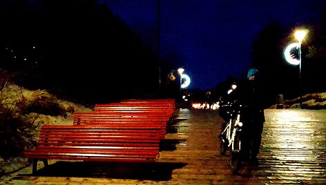 Palanga puo&scaron;iasi Kalėdoms
