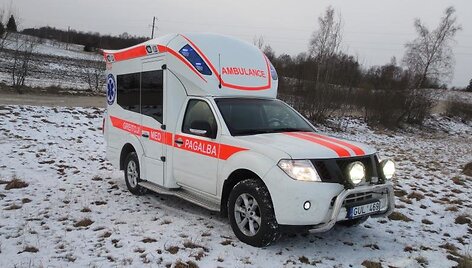 Greitosios pagalbos automobilis "Nissan Navara" (paruo&scaron;tas CTS)