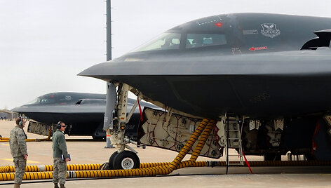 NSO primenantis JAV bombone&scaron;is &bdquo;B-2 Spirit&ldquo;