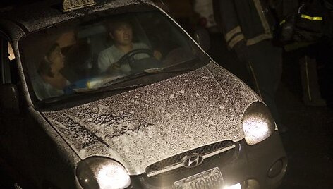 Po ugnikalnio Pacaya i&scaron;siveržimo evakuojami žmonės