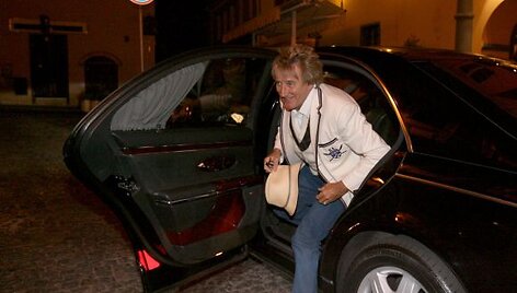 Rodas Stewartas Vilniaus oro uoste