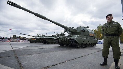 Rusijos tankas &bdquo;Armata&ldquo;