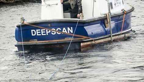 Pabaisos paieškos išmaniuoju bepiločiu zondu Lochneso ežere Škotijoje