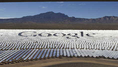 Ivanpah Solar Electric Generating System (ISEGS) - didžiausia saulės energijos jėgainė