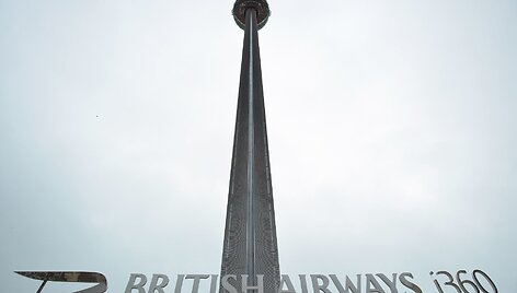 &bdquo;British Airways&ldquo; statytas 161 metrų auk&scaron;čio apžvalgos bok&scaron;tas &bdquo;i360&ldquo; 