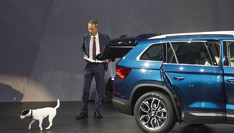 „Škoda Kodiaq“ pristatymas Berlyne