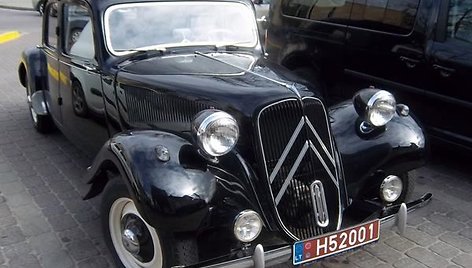 Citroen Traction Avant, 1952 m.