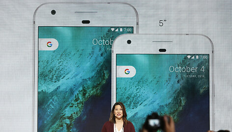 San Franciske pristatyti naujieji &bdquo;Google&ldquo; telefonai
