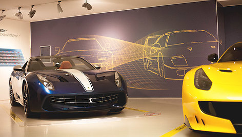 „Ferrari“ muziejus Maranello – žvilgsnis į automobilių sporto paveldą