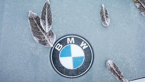 Automobilis žiemą, BMW