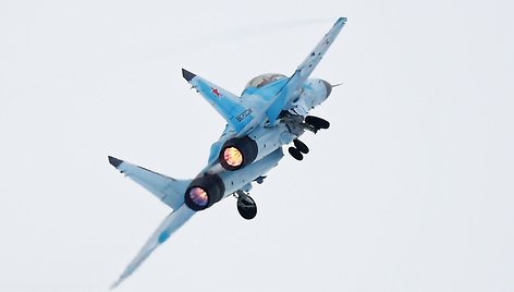 Naujausias Rusijos naikintuvas MIG-35