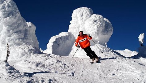 Pasaulio lietuvių slidinėjimo varžybos Antarktidoje