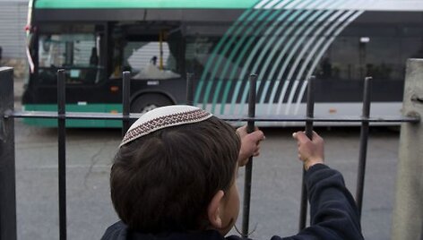 Sprogimas Jeruzalės autobusų stotelėje