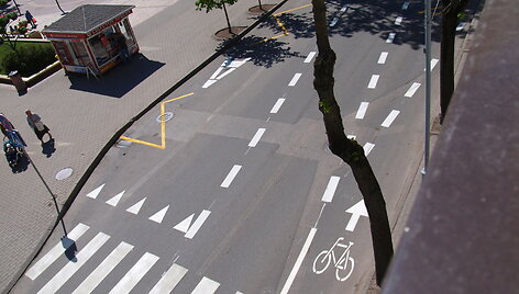 Rekonstruota Palangos Vytauto gatvė