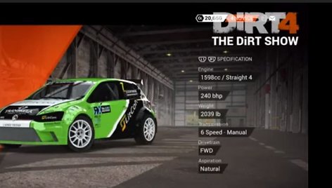 Ernestas Staponkus – kultiniame „Dirt 4“ kompiuteriniame žaidime