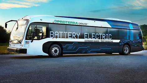 Elektrinis autobusas „Proterra Catalyst E2 Мax“