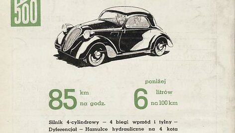 Fiat 500 1937 m.