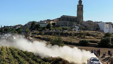 WRC Katalonijos ralis, žvyro ruožai