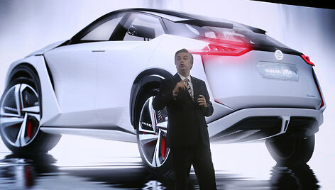 &bdquo;Nissan&ldquo; pristatė elektrinio visureigio &bdquo;IMx&ldquo; viziją