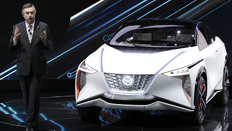 „Nissan“ pristatė elektrinio visureigio „IMx“ viziją