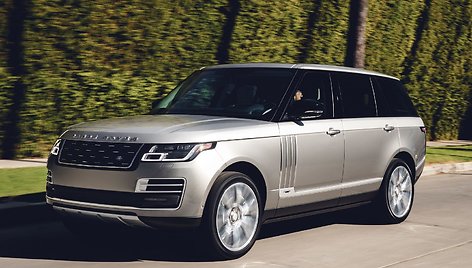 Prabangiausia „Range Rover“ versija „SVAutobiography“