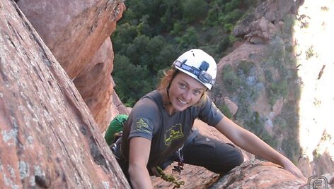 &bdquo;Montis magia alpinistai&ldquo; Saulė ir Gediminas Zajono kanjone