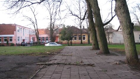 Klaipėdos skulptūrų parkas po vėtros